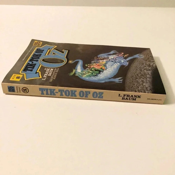 Vintage 1980 Tik Tok of Oz by L Frank Baum John R Neill Del  Rey Books - Picture 3 of 16